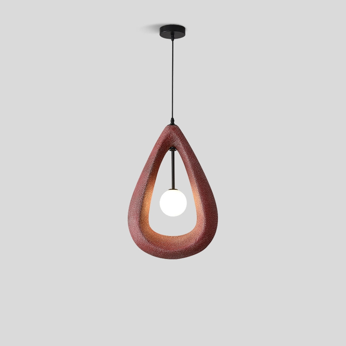 Antizer Contemporary Creative Teardrop Orb Pendant Light