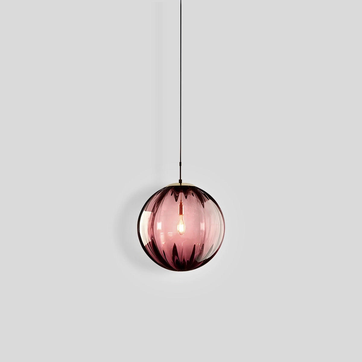 Antizer Modern Nordic Water Pattern Glass Ball Pendant Light
