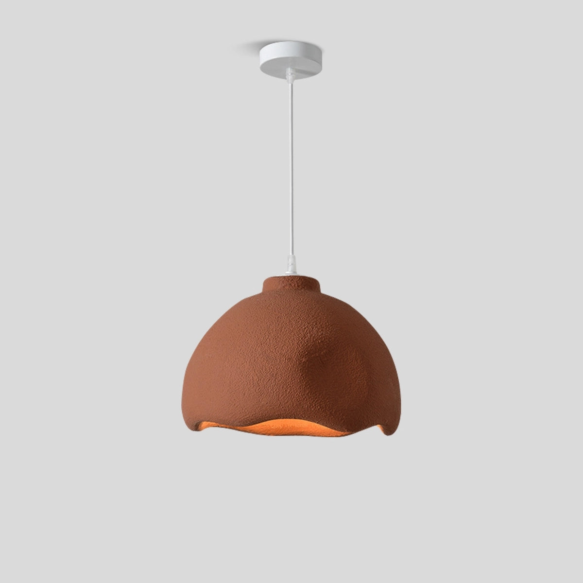 Antizer Micro Cement Pendant Light for Kitchen Dining Area