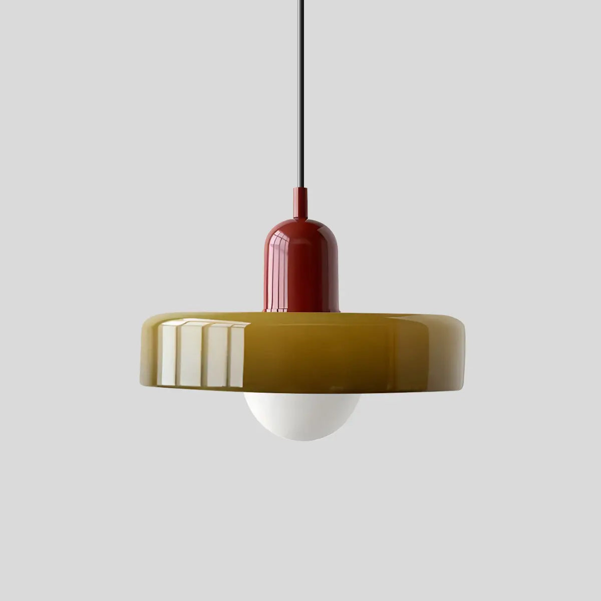 Antizer Modern Bauhaus Glass Pendant Light