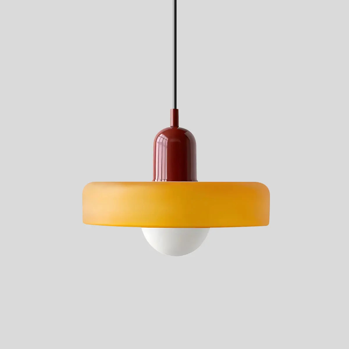 Antizer Modern Bauhaus Glass Pendant Light