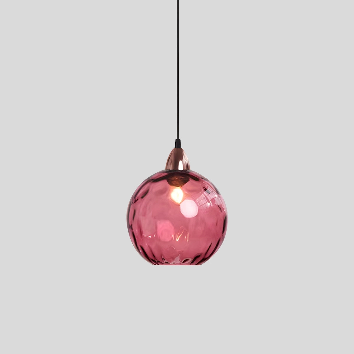 Antizer Colorful Glass Ball Pendant Light for Living Room