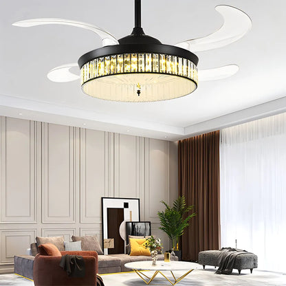 Antizer Remote Hugger Ceiling Fan Light