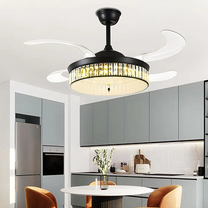 Antizer Remote Hugger Ceiling Fan Light