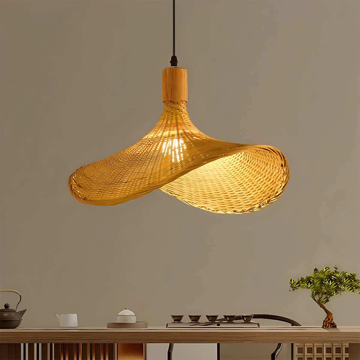 Ren Bamboo Pendant Lamp