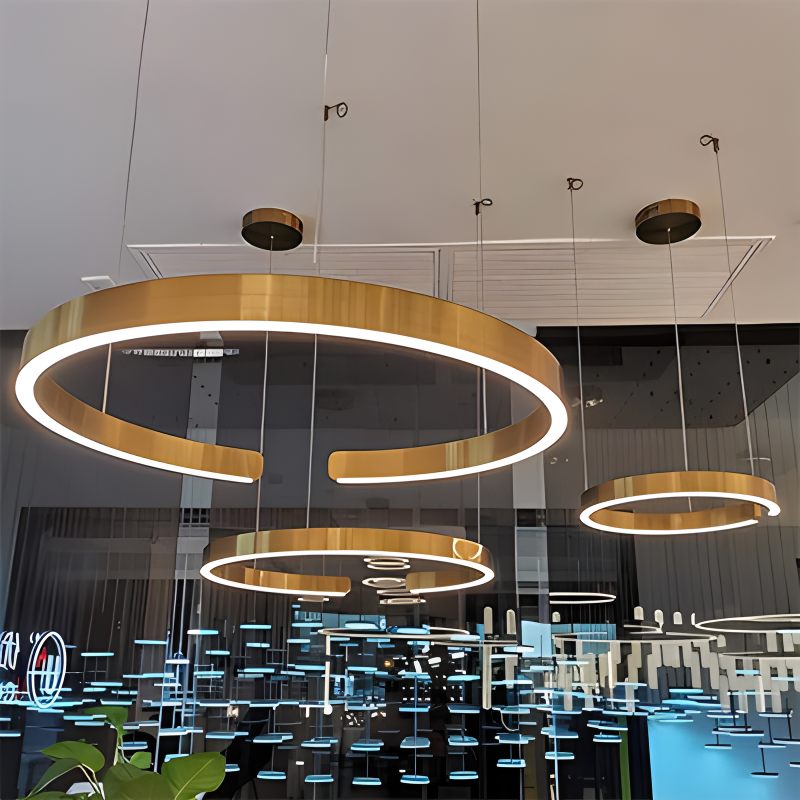 Ring Led Chandelier