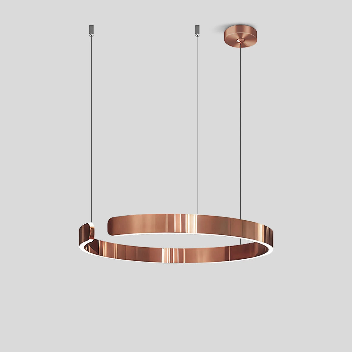 Antizer Modern Ring LED Chandelier for Living Room