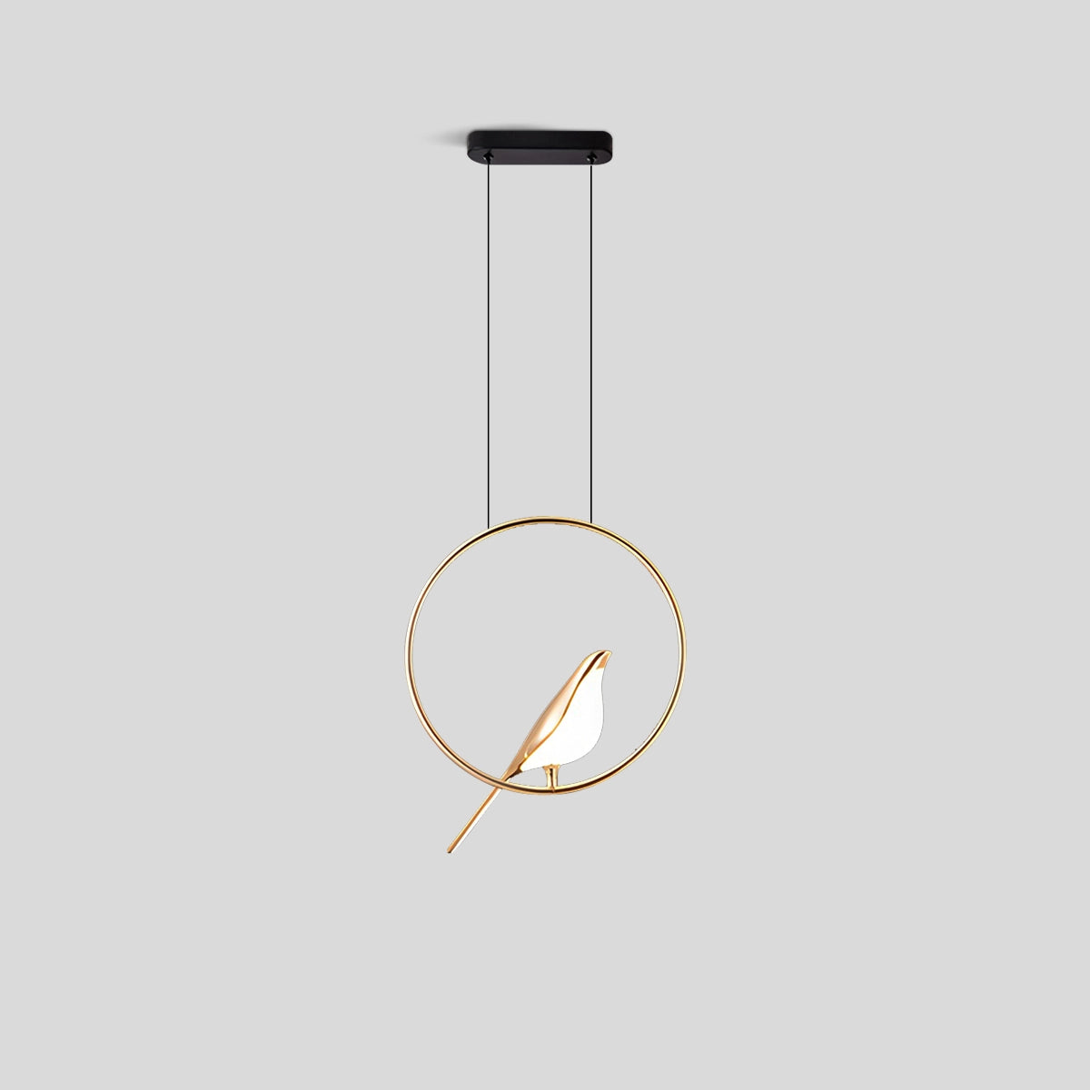 Antizer Modern Gold Birds LED Chandelier
