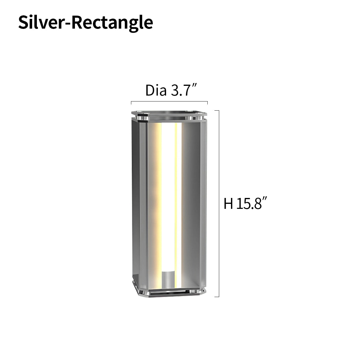 Antizer Modern Geometric Outdoor Waterproof Wall Lamp