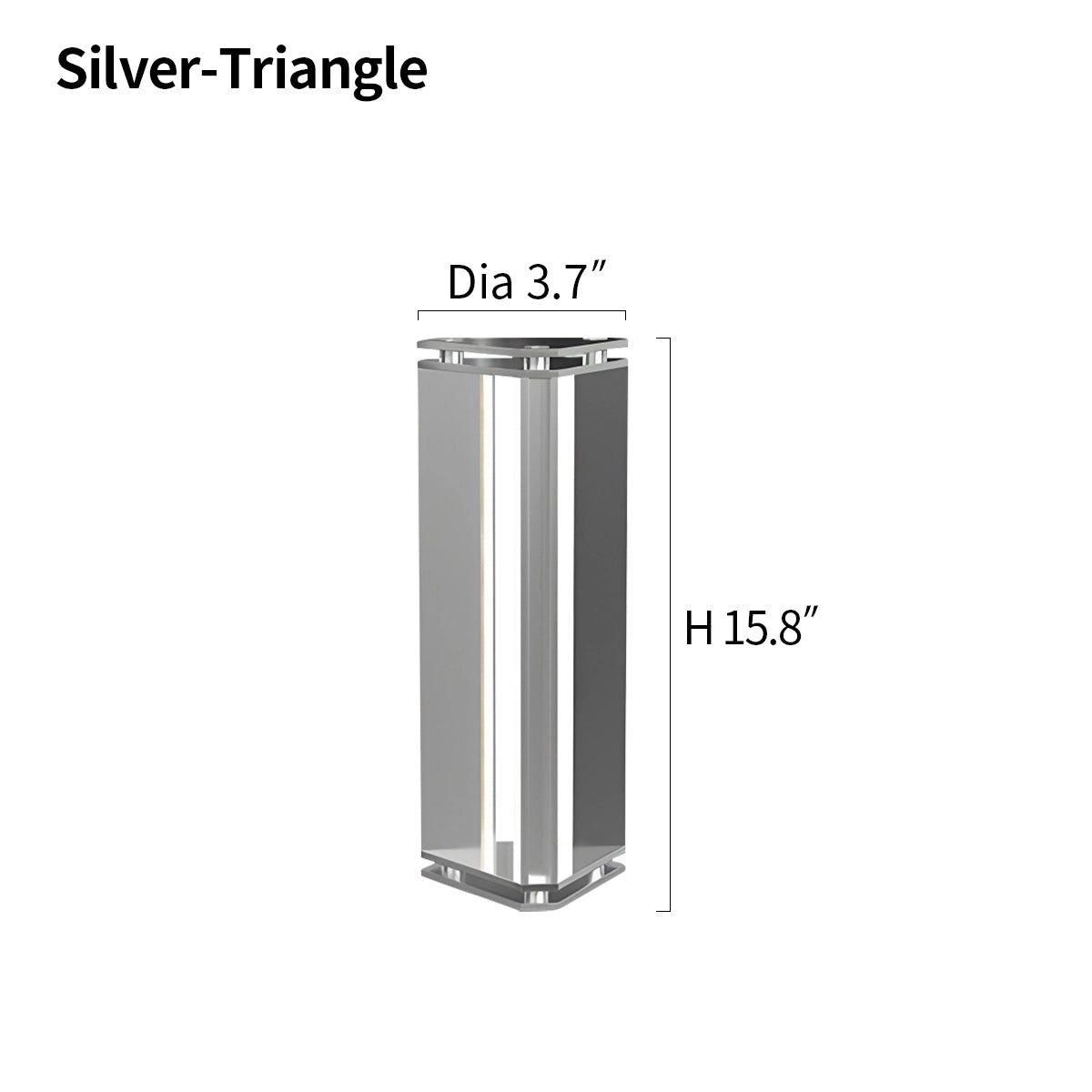 Antizer Modern Geometric Outdoor Waterproof Wall Lamp