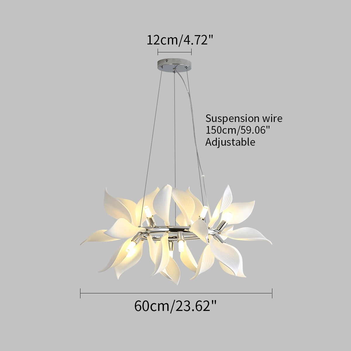Antizer Nordic Creative Petal Pendant Light