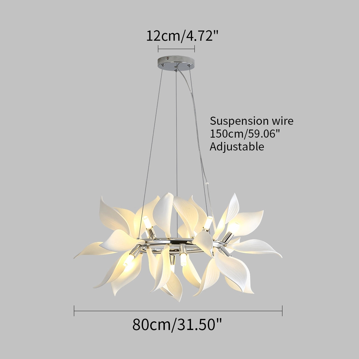 Antizer Nordic Creative Petal Pendant Light