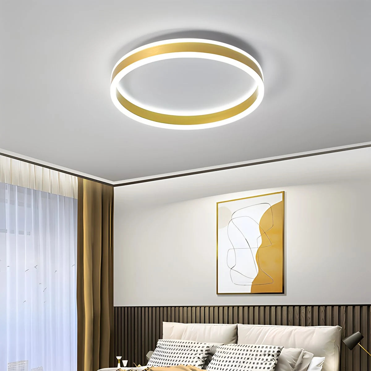 Antizer Simple Modern Round Ceiling Light