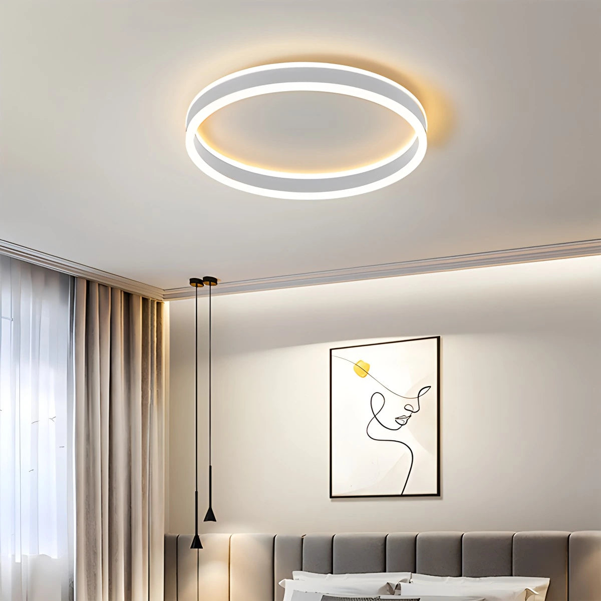 Antizer Simple Modern Round Ceiling Light