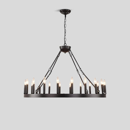 Antizer Candle Shaped Chandelier for Dining Room