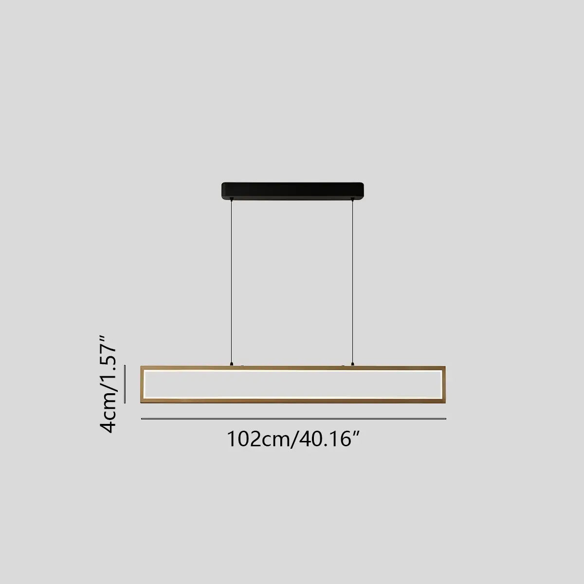 Antizer Vincent Matte Black Pendant Light for Dining Area