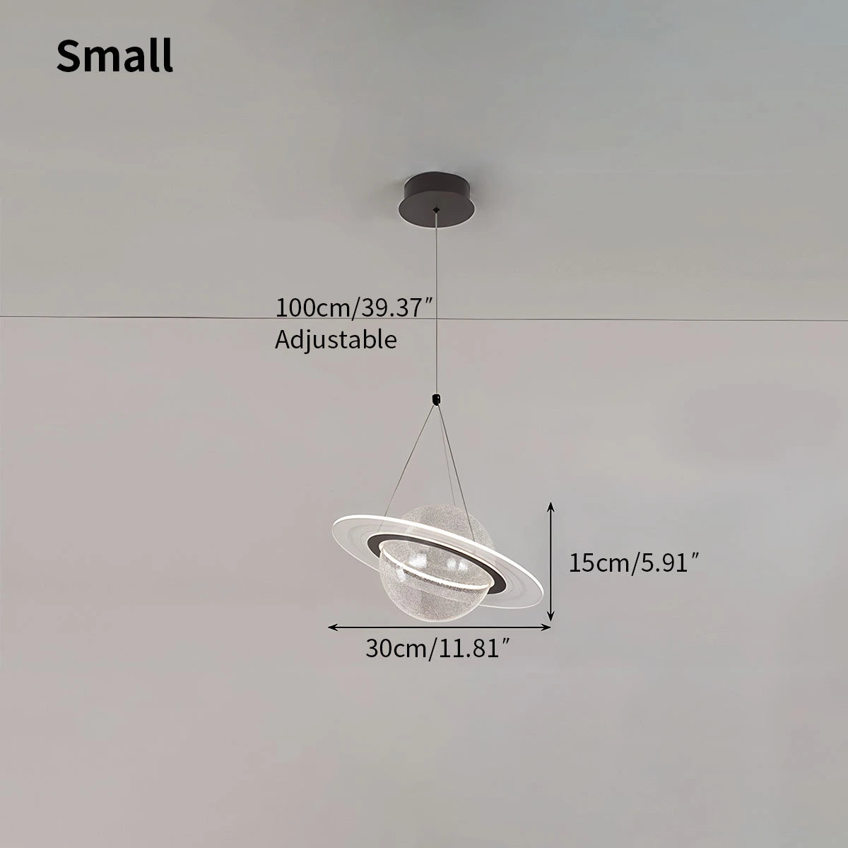 Antizer Modern Creative Planet Dining Room Pendant Light