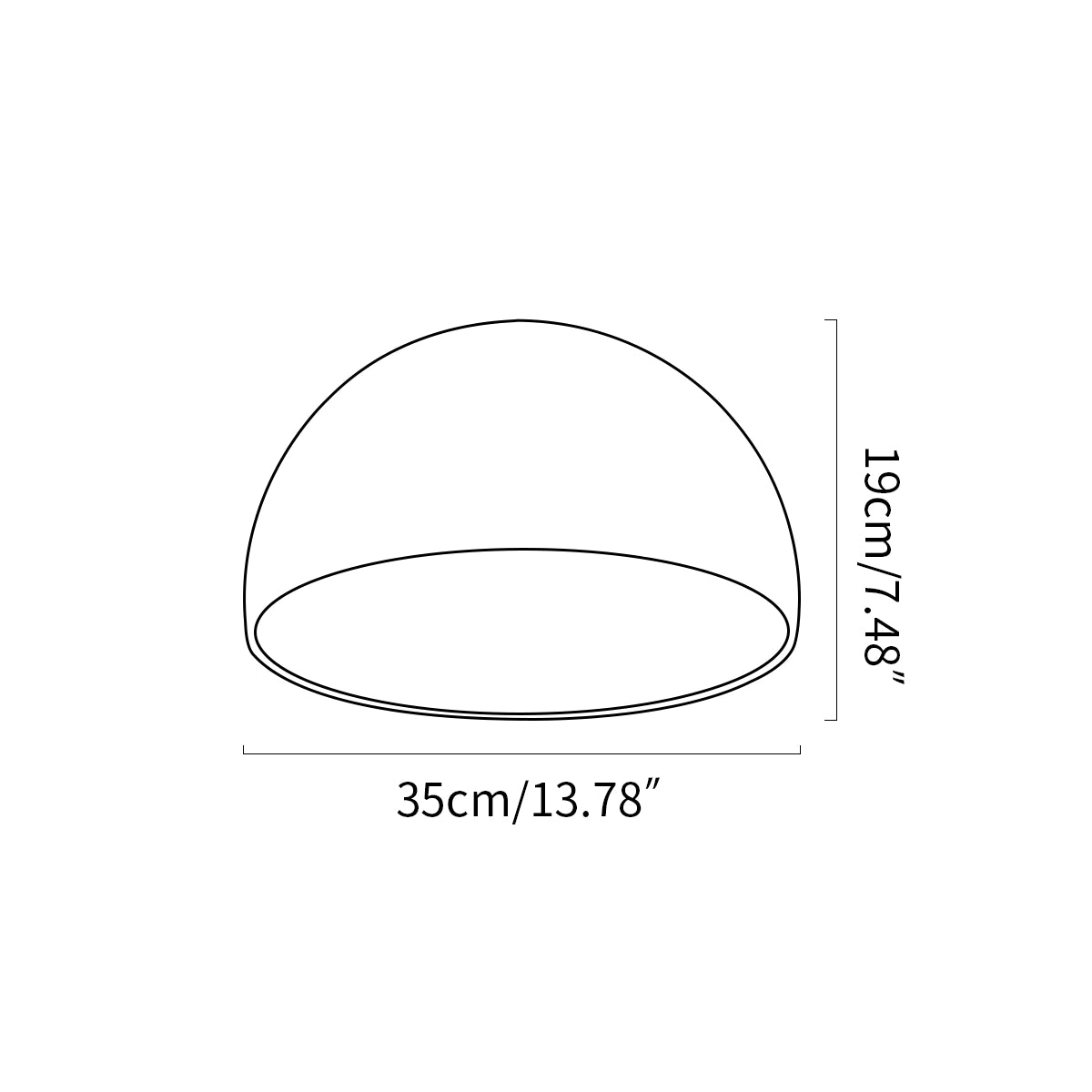 Antizer Duo Plane/Slanted Ceiling Lamp