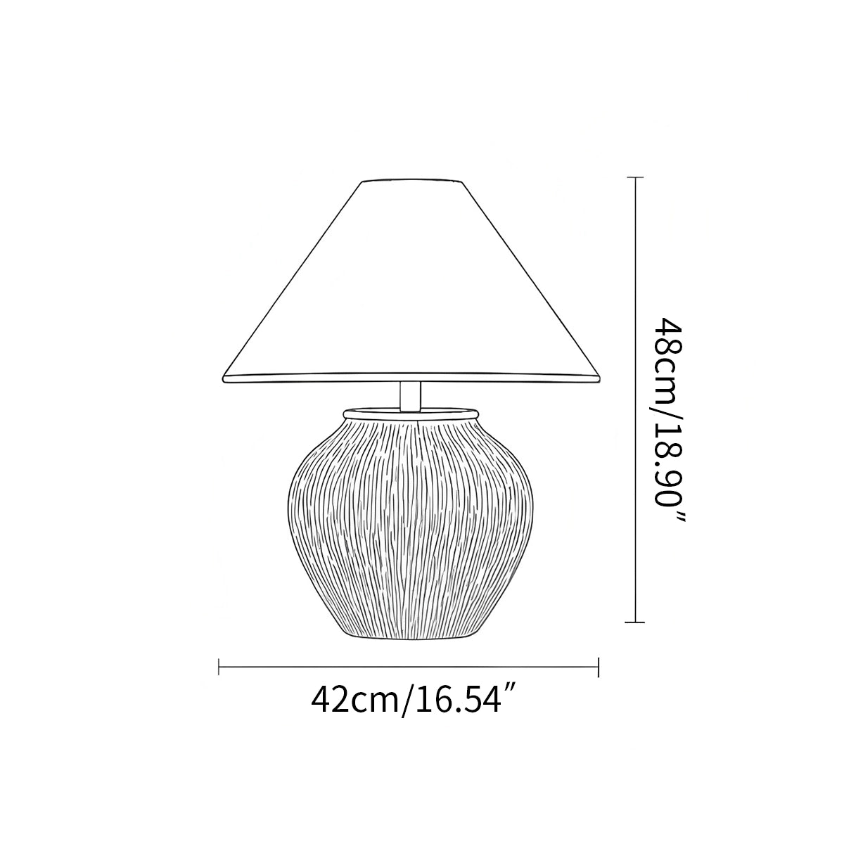 Antizer Bayi Ceramic Table Lamp
