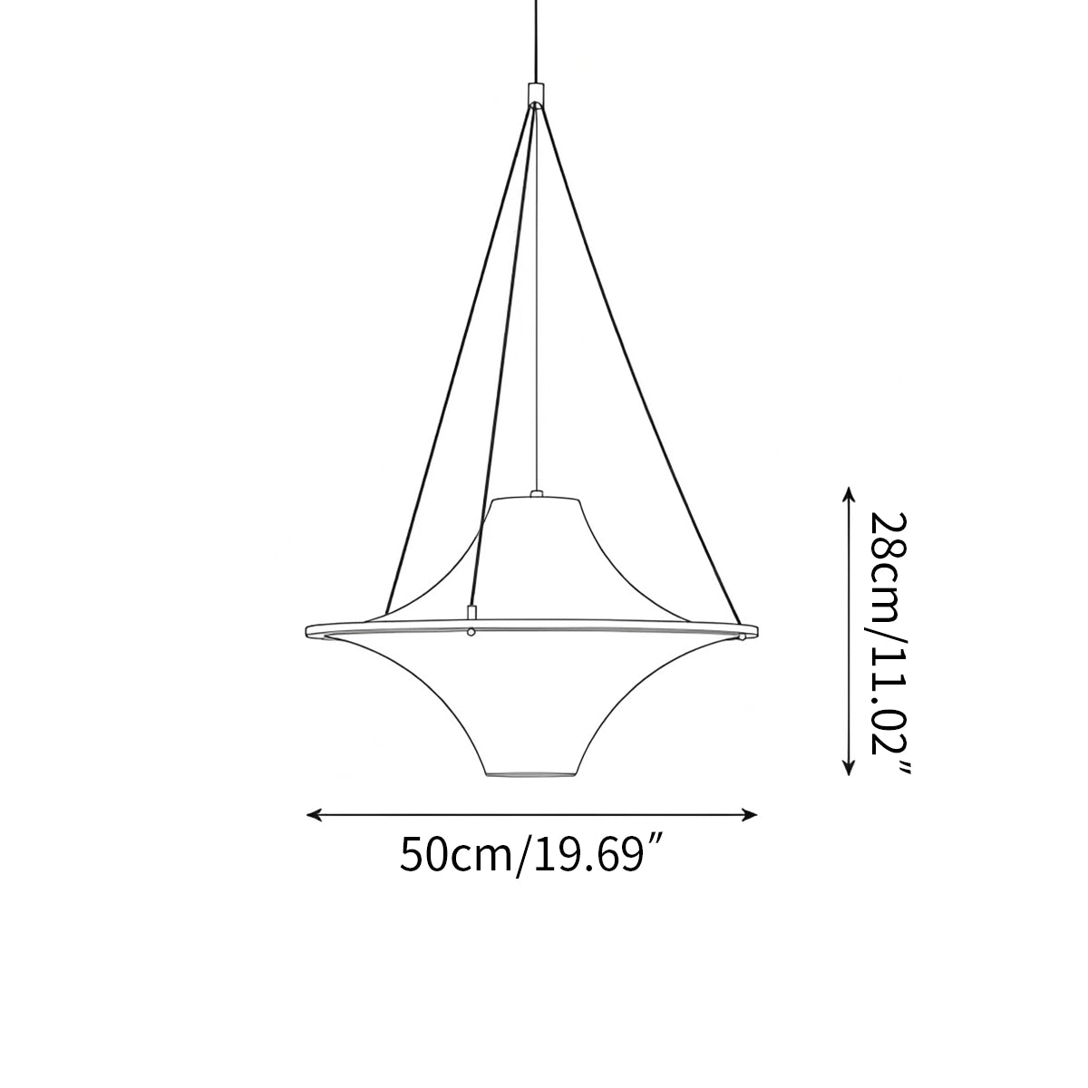 Antizer Lokki Pendant Light for Dining Room