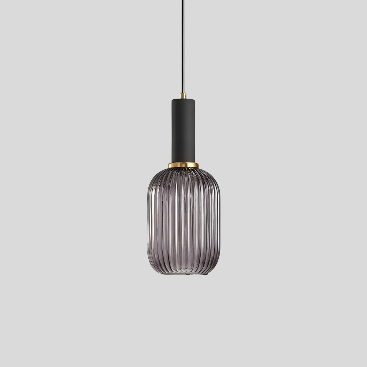 Antizer Nordic Vintage Glass Striped Pendeant Light