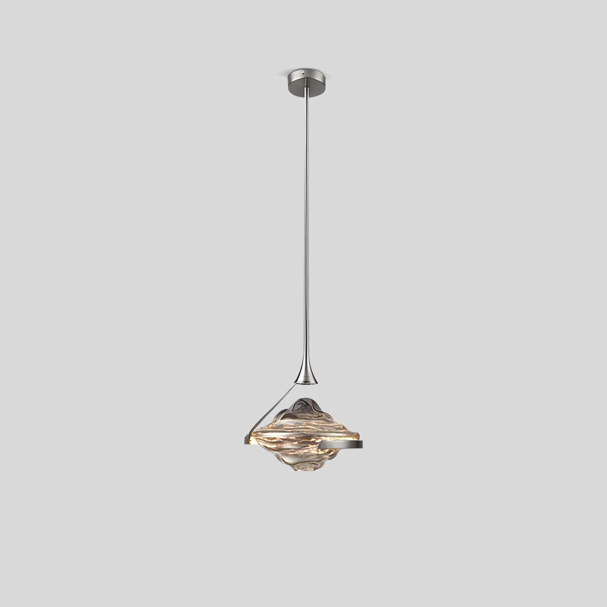 Antizer Modern Luxury Hill Glass Pendant Light