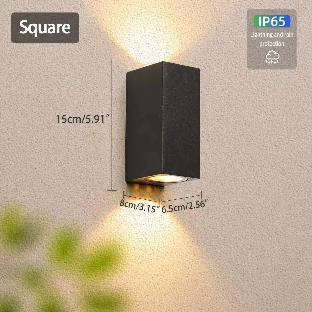 Modern Outdoor Waterproof Wall Lamp