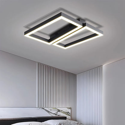 Antizer Modern Square Ceiling Lamp for Bedroom