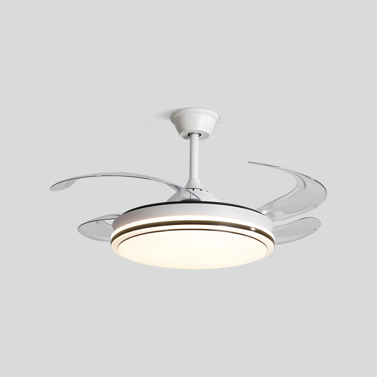 Antizer Modern Remote Control Ceiling Fan with LED Light
