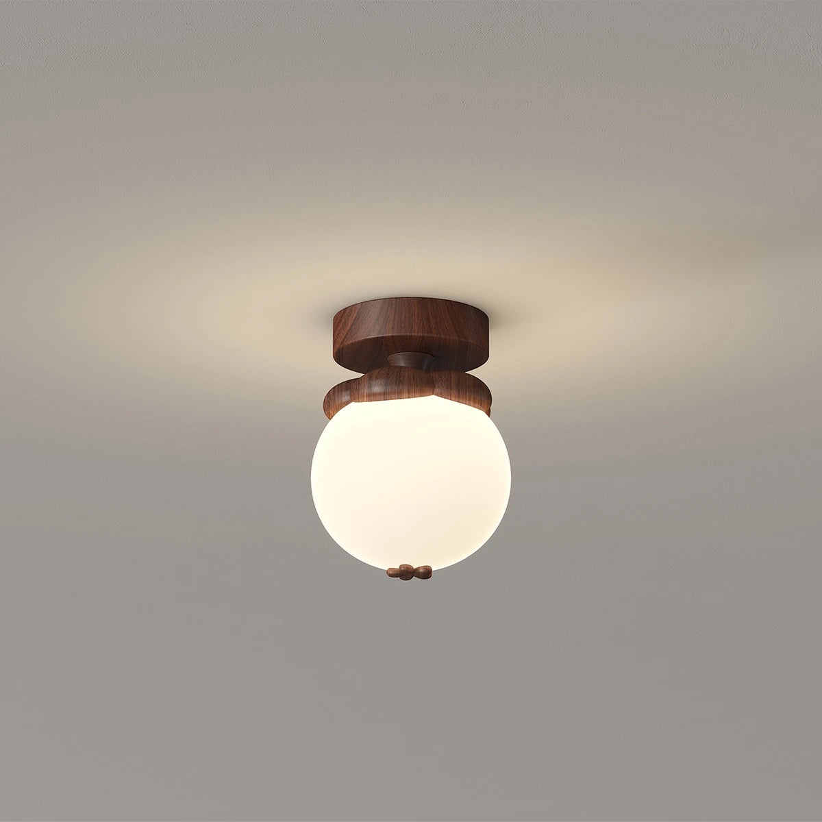 Antizer Vintage Cream Mini Ceiling Light for Hallway