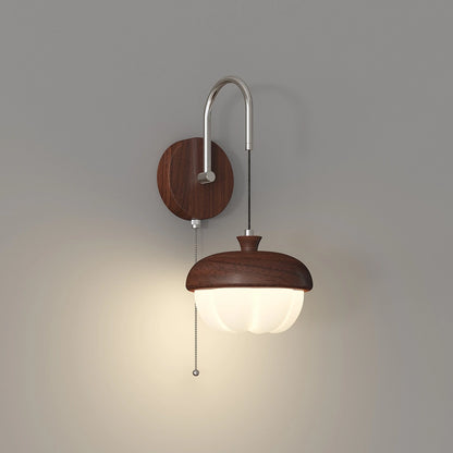 Antizer Movable Bud-Shaped Bedside Wall Lamp