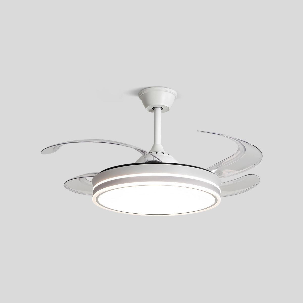 Antizer Modern Ceiling Fan with LED Light & Remote Control