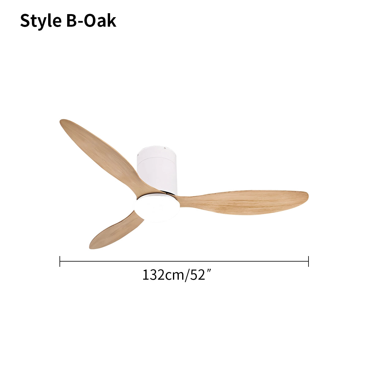Antizer 3 Blade Modern Ceiling Fan with Light
