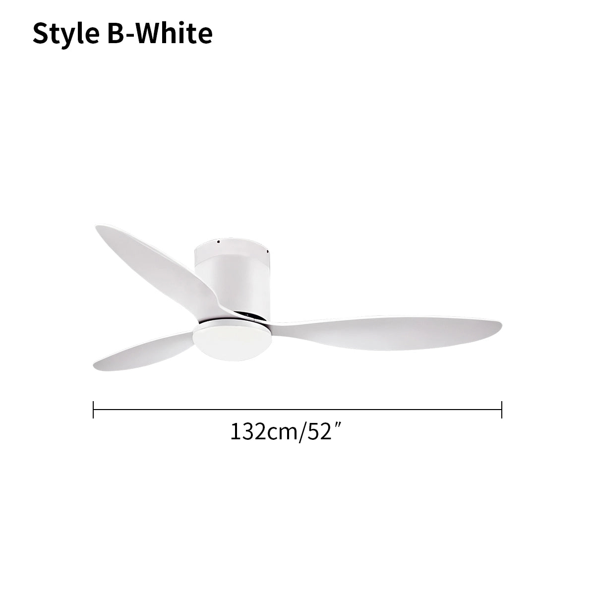 Antizer 3 Blade Modern Ceiling Fan with Light