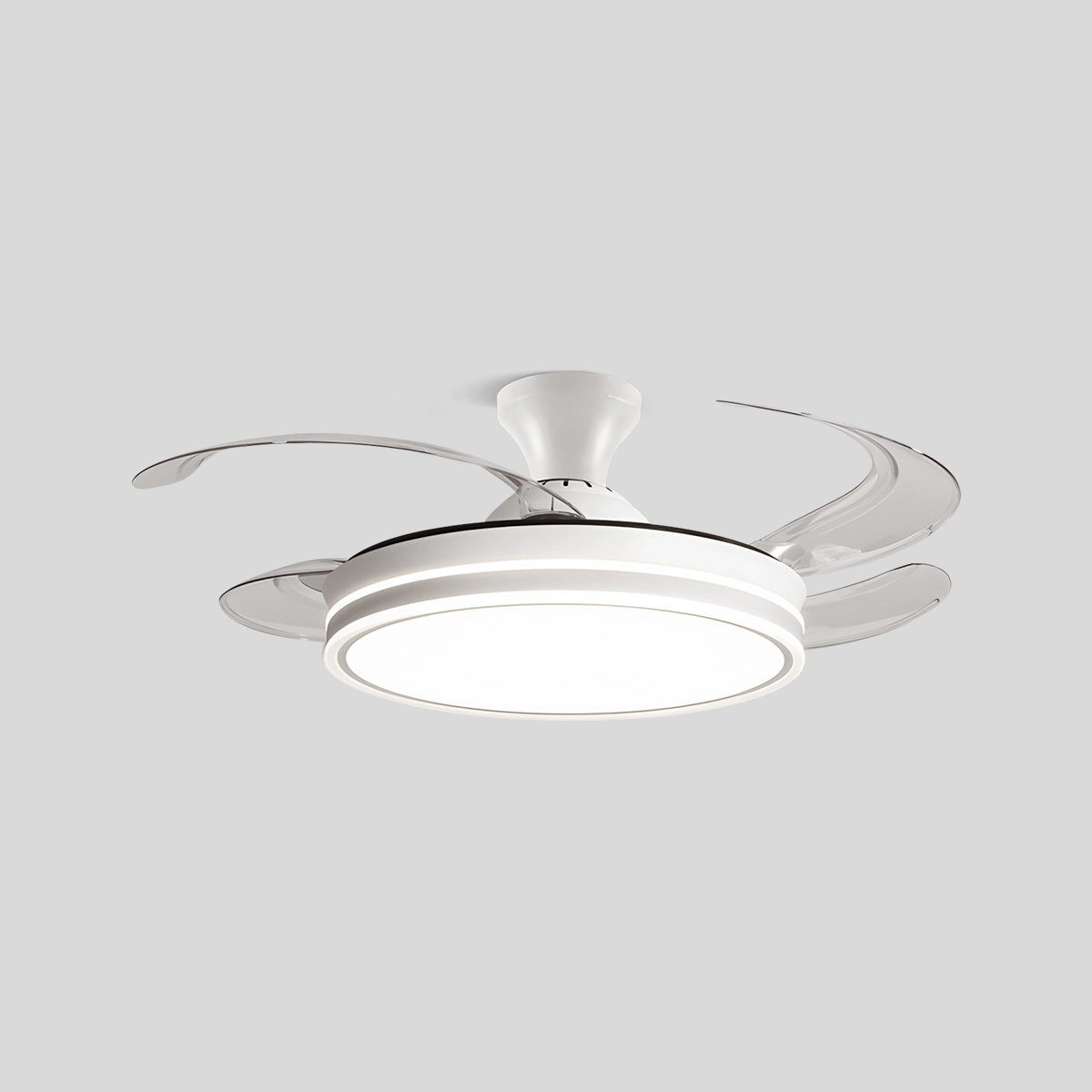Antizer Modern Ceiling Fan with LED Light & Remote Control
