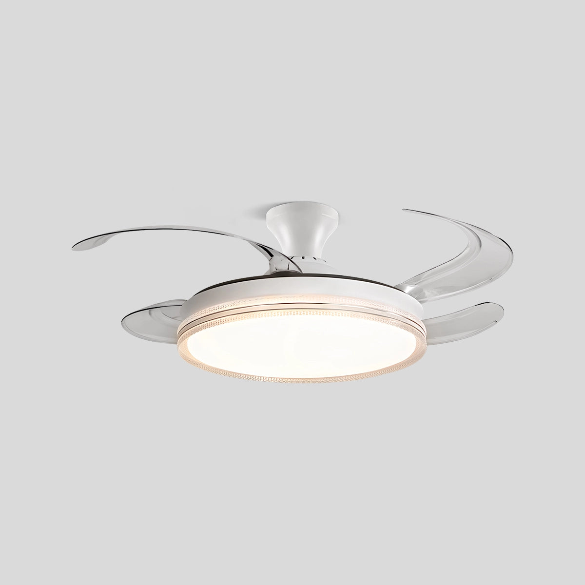 Antizer Modern LED Ceiling Fan Lights with Remote Control