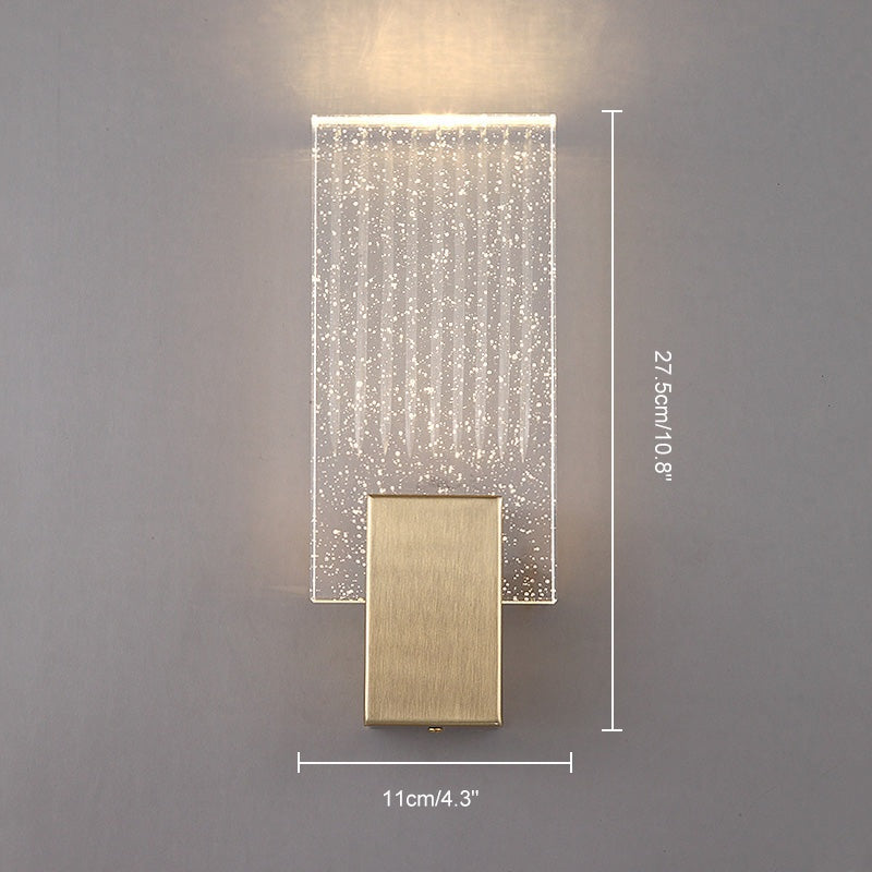 Crystal Glass Luxury Wall Sconce