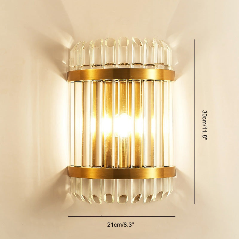 Crystal Glass Luxury Wall Sconce