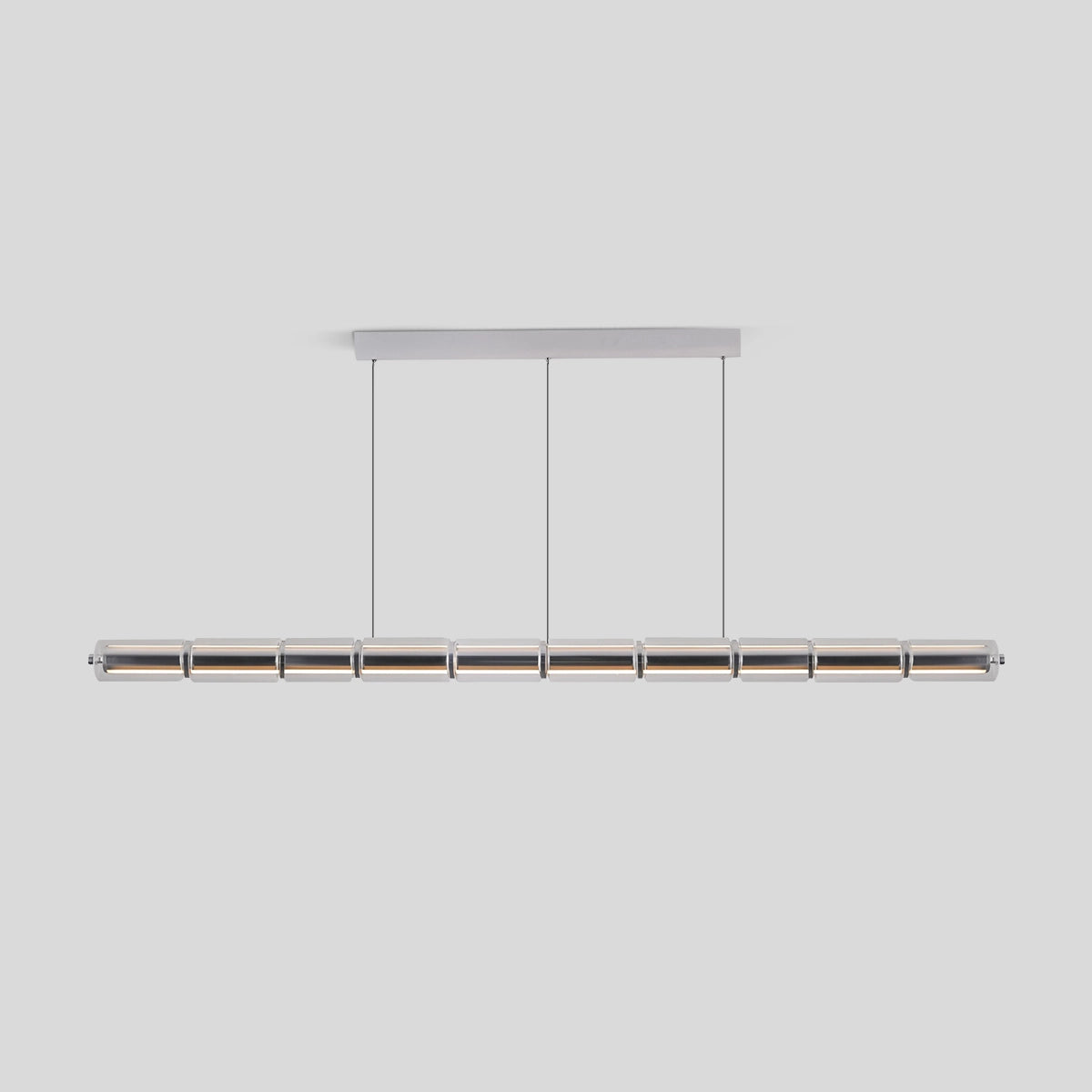 Antizer Minimalist Long Glass Pendant Light