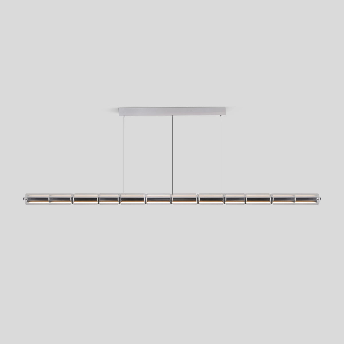 Antizer Minimalist Long Glass Pendant Light