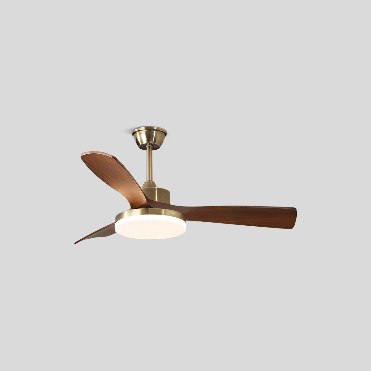 Antizer Modern 5-leaf Remote Control Ceiling Fan Light