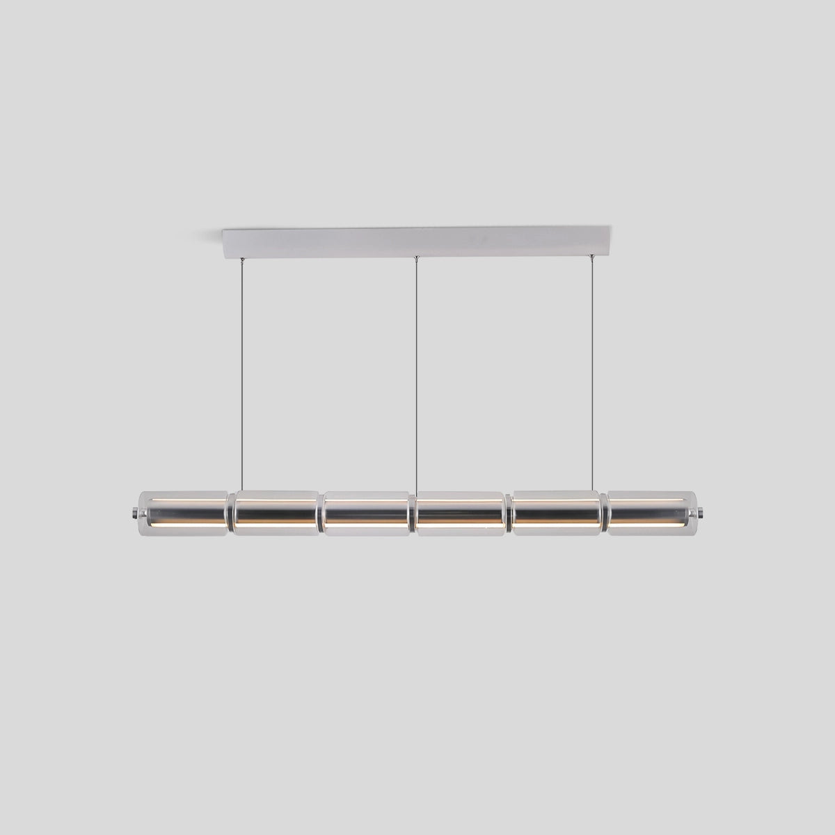 Antizer Minimalist Long Glass Pendant Light