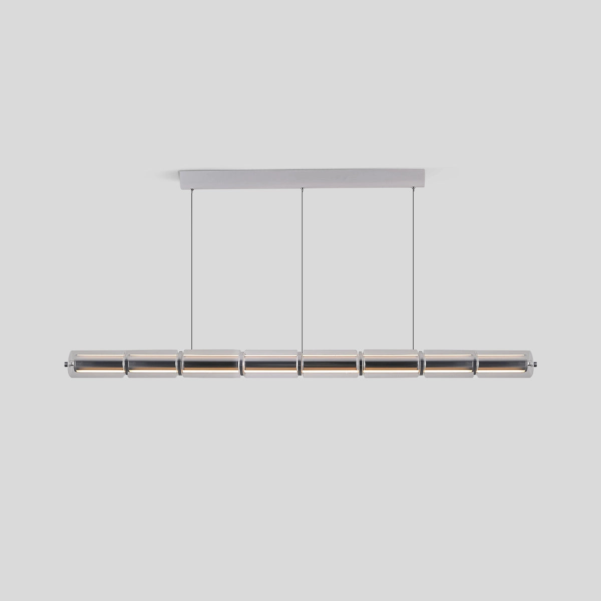 Antizer Minimalist Long Glass Pendant Light