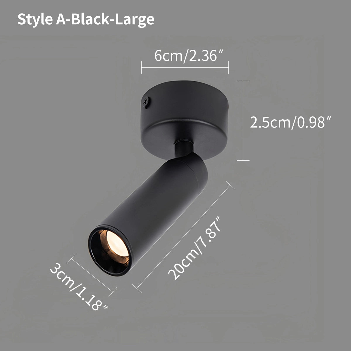 Antizer Track Type Long Tube Ceiling Spotlight