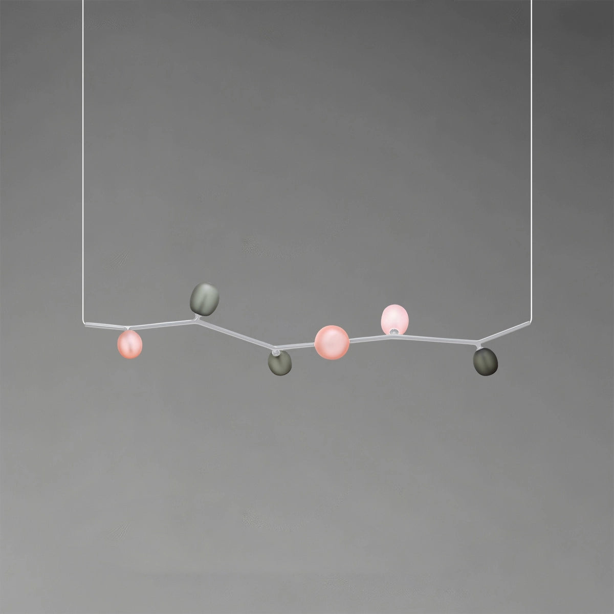 Antizer Nordic Creative Tree Branch Glass Chandelier