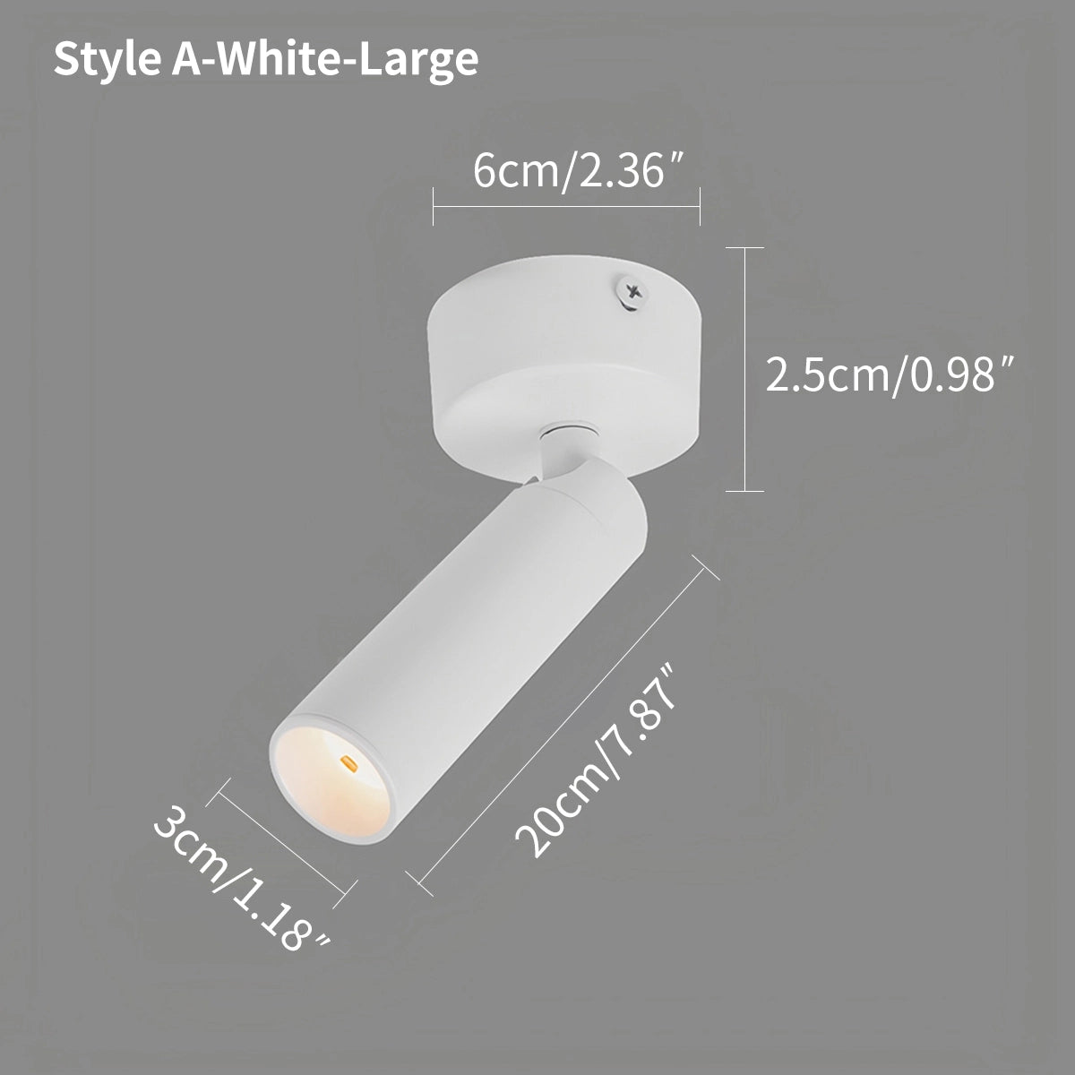 Antizer Track Type Long Tube Ceiling Spotlight