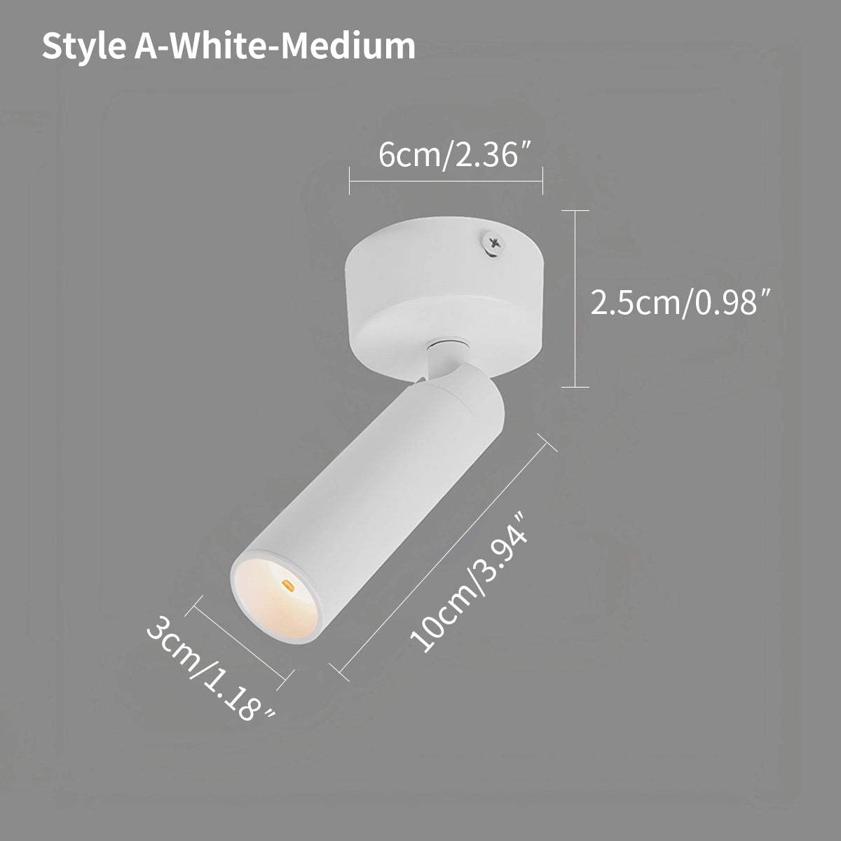 Antizer Track Type Long Tube Ceiling Spotlight