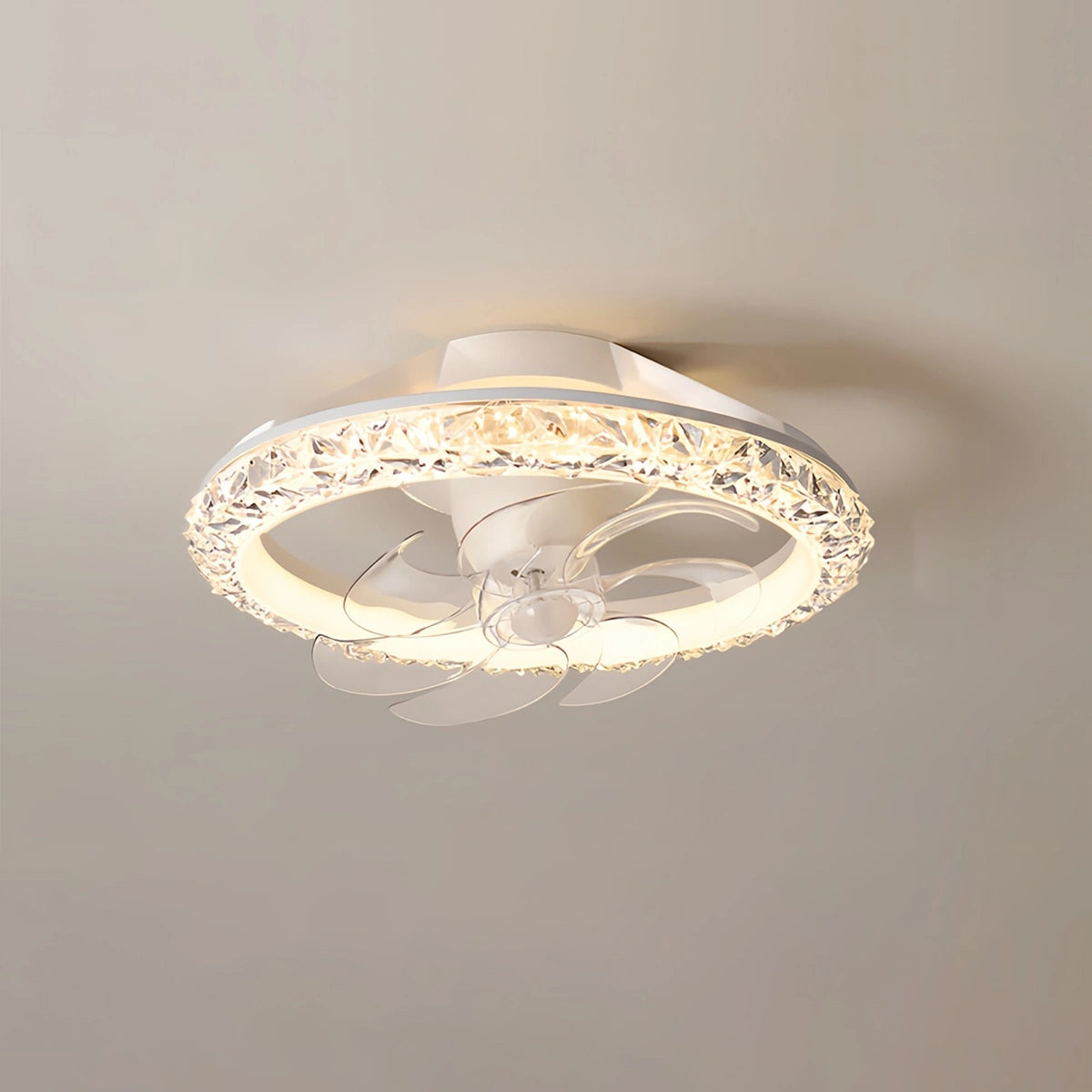 Antizer Creative Circular LED Ceiling Fan Light
