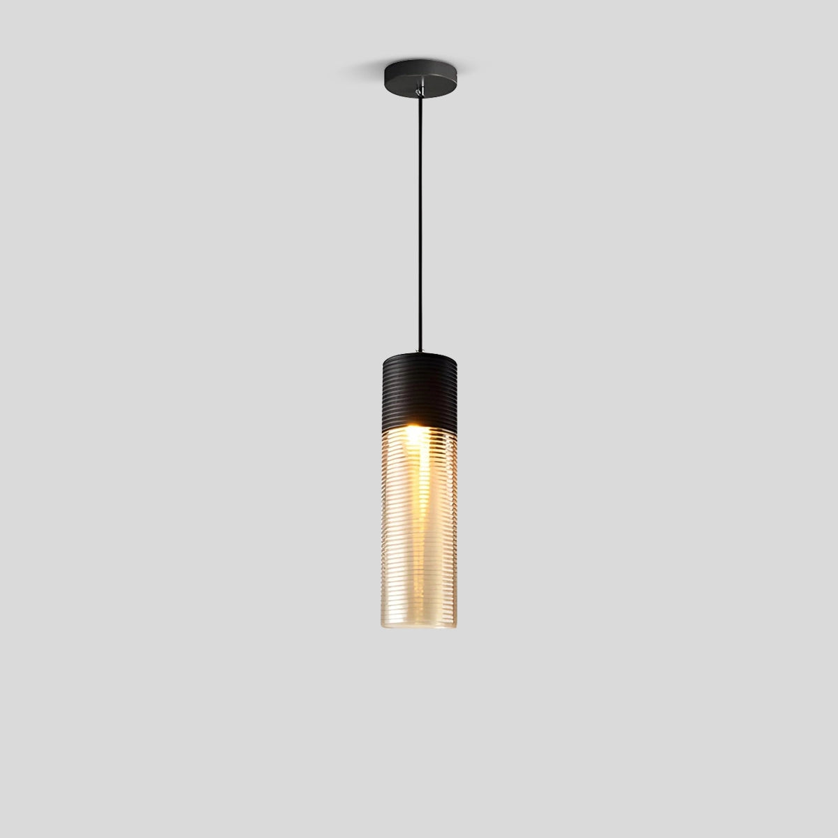 Antizer Industrial Style Glass Pendant Light for Kitchen