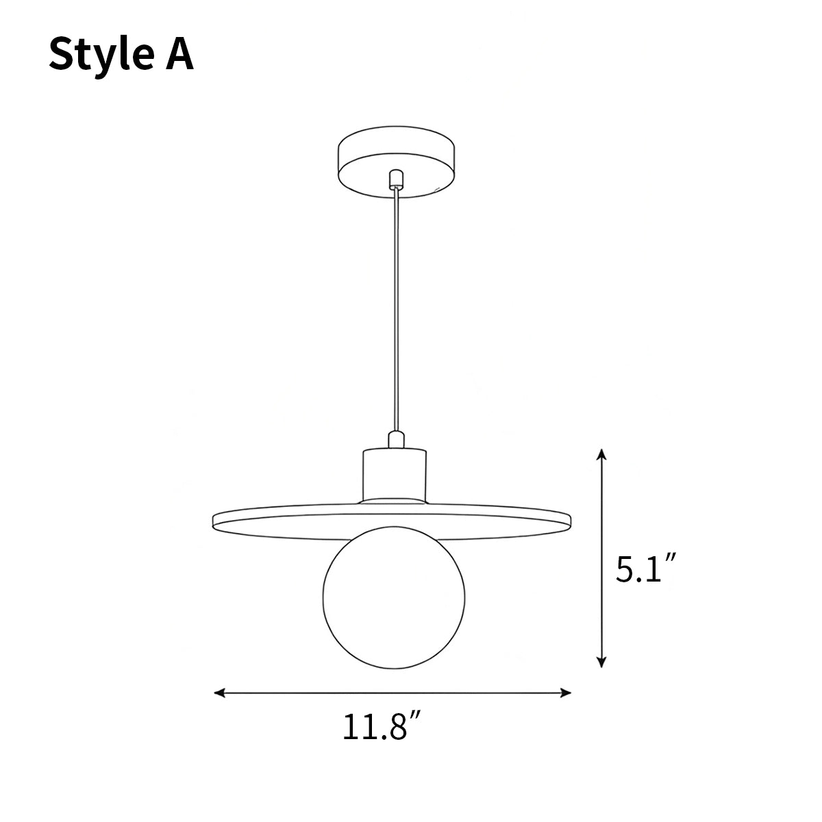 Antizer Travertine Pendant Lamp for Dining Area